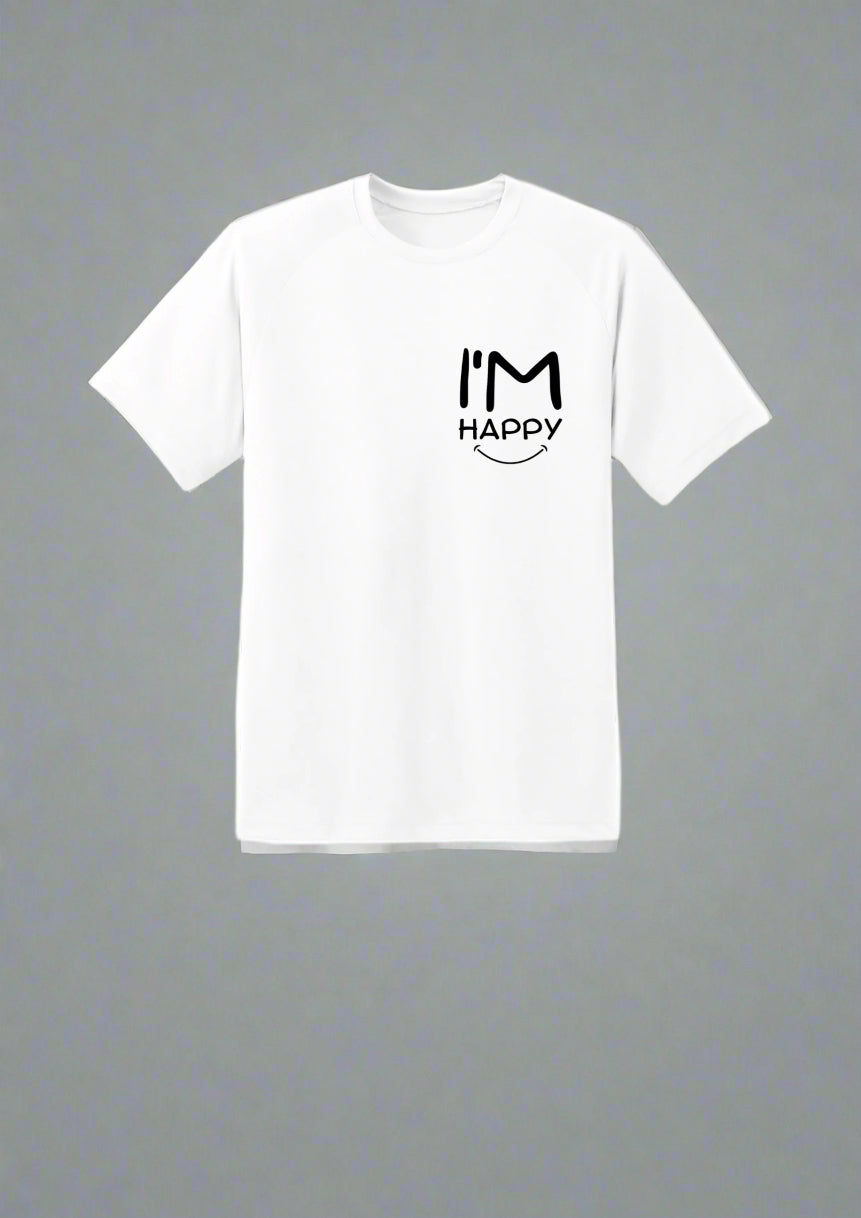 I am Happy Regular fit tee